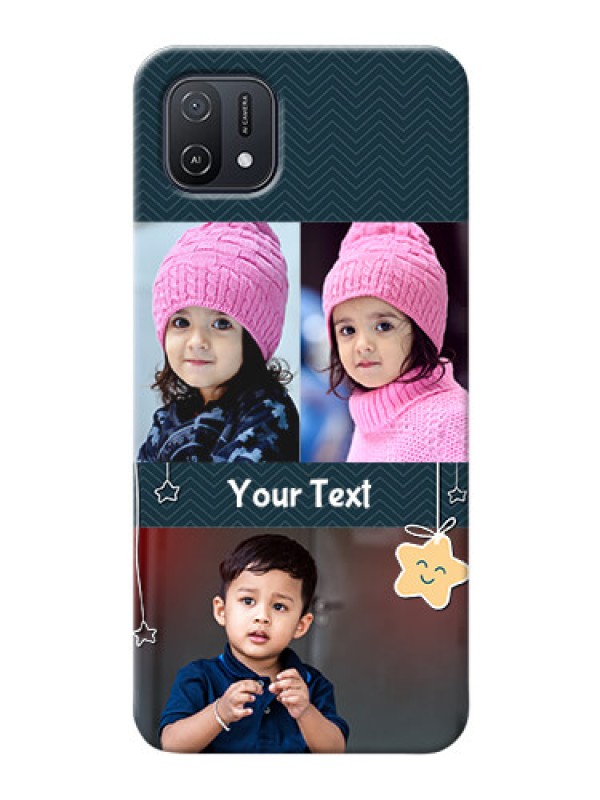 Custom Oppo A16e Mobile Back Covers Online: Hanging Stars Design