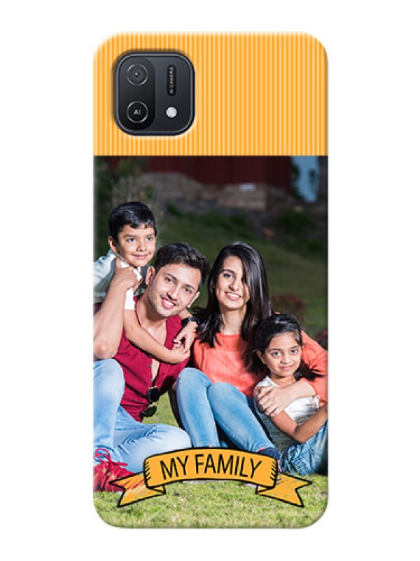 Custom Oppo A16e Personalized Mobile Cases: My Family Design