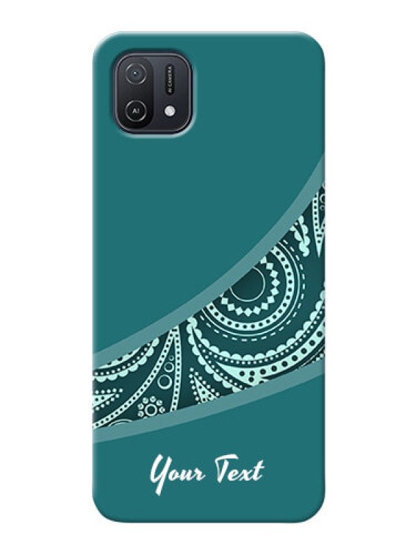 Custom Oppo A16E Custom Phone Covers: semi visible floral Design
