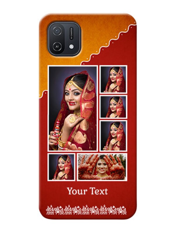 Custom Oppo A16k customized phone cases: Wedding Pic Upload Design