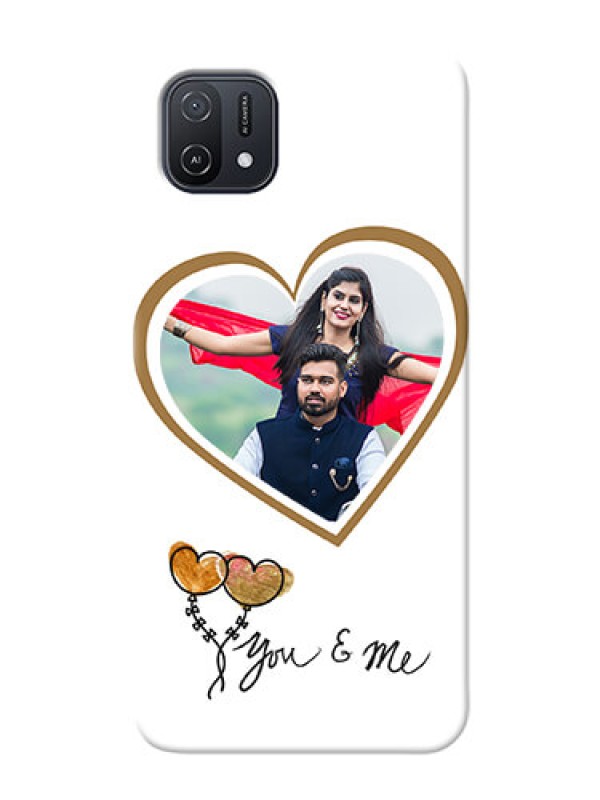 Custom Oppo A16k customized phone cases: You & Me Design