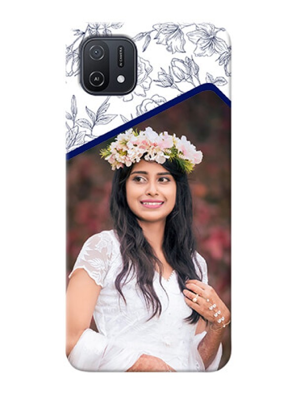 Custom Oppo A16k Phone Cases: Premium Floral Design