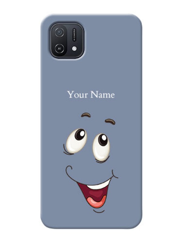 Custom Oppo A16K Phone Back Covers: Laughing Cartoon Face Design