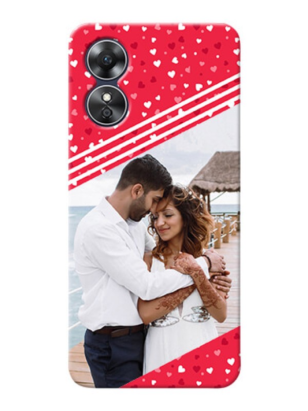Custom Oppo A17 Custom Mobile Covers: Valentines Gift Design
