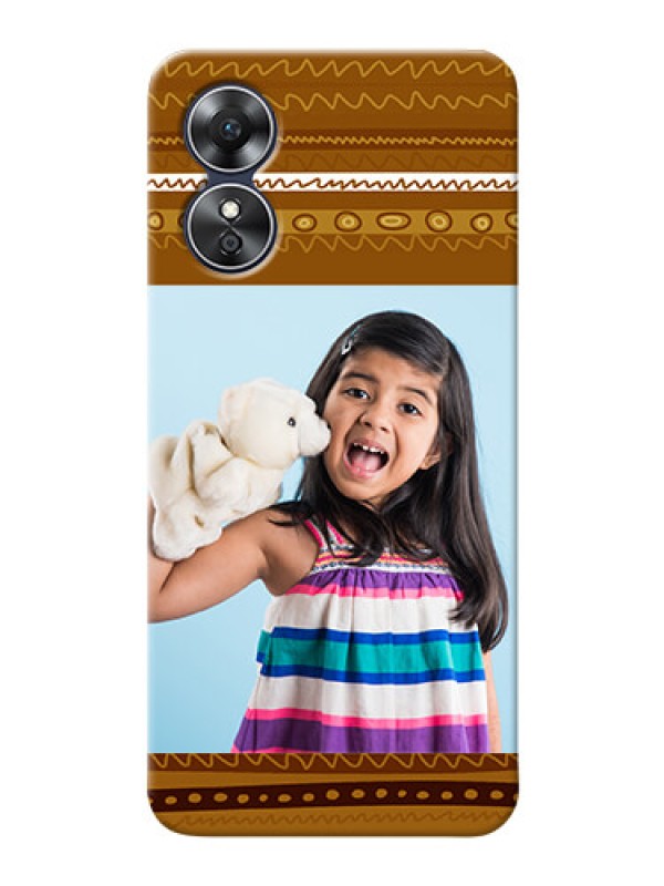 Custom Oppo A17 Mobile Covers: Friends Picture Upload Design 