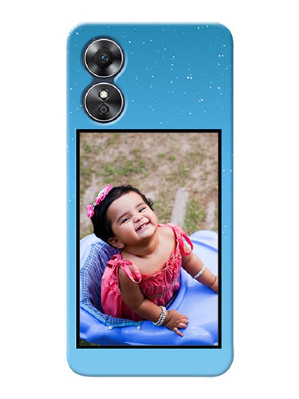 Custom Oppo A17 Phone Covers: Wave Pattern Colorful Design