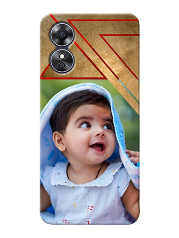 Custom Oppo A17 mobile phone cases: Gradient Abstract Texture Design