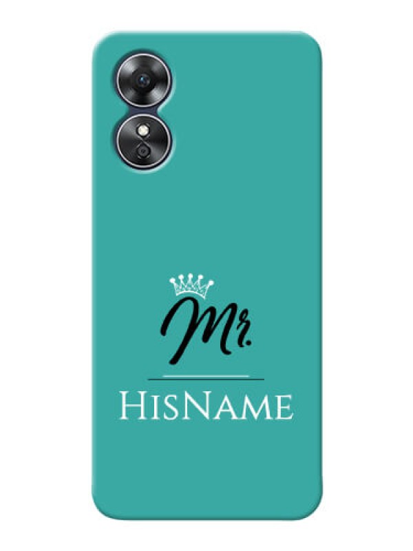 Custom Oppo A17 Custom Phone Case Mr with Name