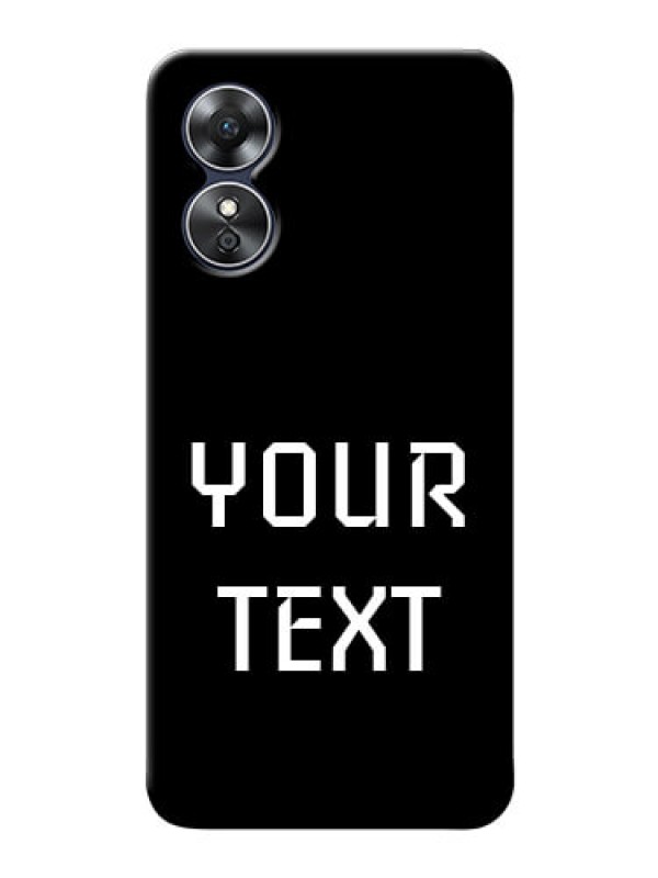 Custom Oppo A17 Your Name on Phone Case