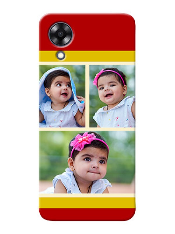 Custom Oppo A17k mobile phone cases: Multiple Pic Upload Design