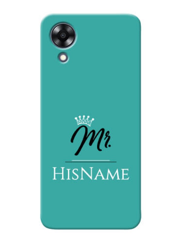 Custom Oppo A17k Custom Phone Case Mr with Name