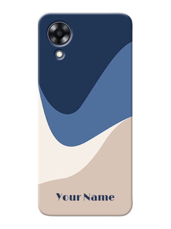 Custom Oppo A17K Back Covers: Abstract Drip Art Design