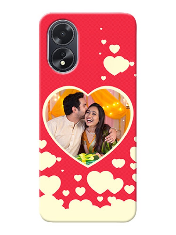 Custom Oppo A18 Phone Cases: Love Symbols Phone Cover Design