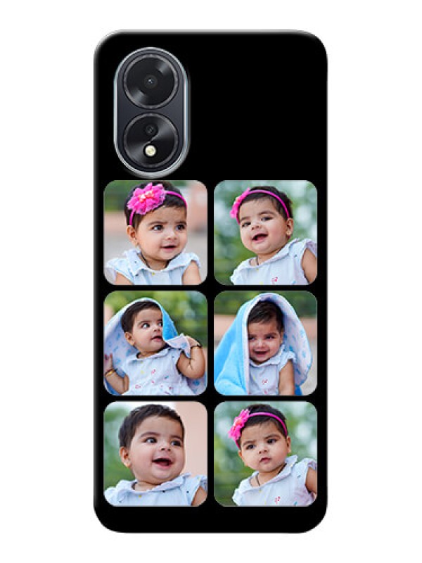 Custom Oppo A18 mobile phone cases: Multiple Pictures Design