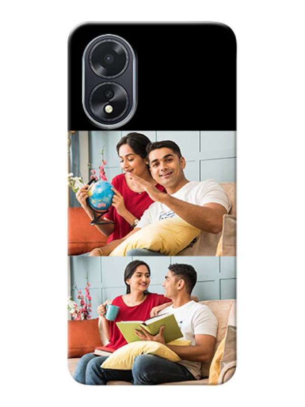Custom Oppo A18 2 Images on Phone Cover