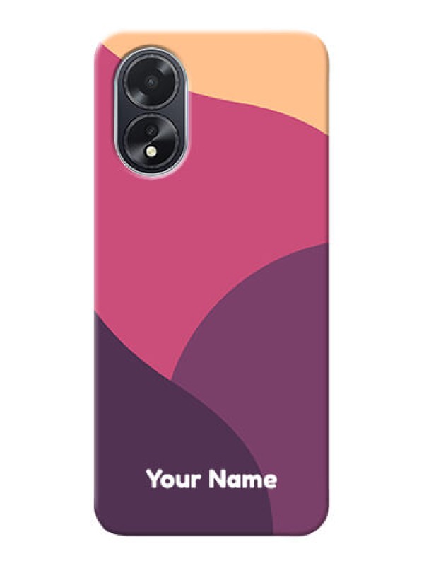 Custom Oppo A18 Custom Phone Case with Mixed Multiwithcolour abstract art Design