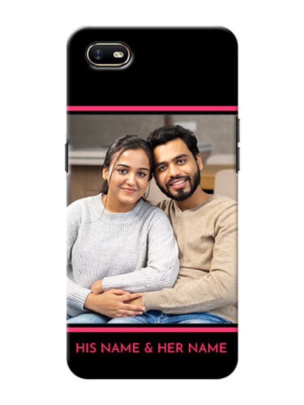Custom Oppo A1K Mobile Covers With Add Text Design