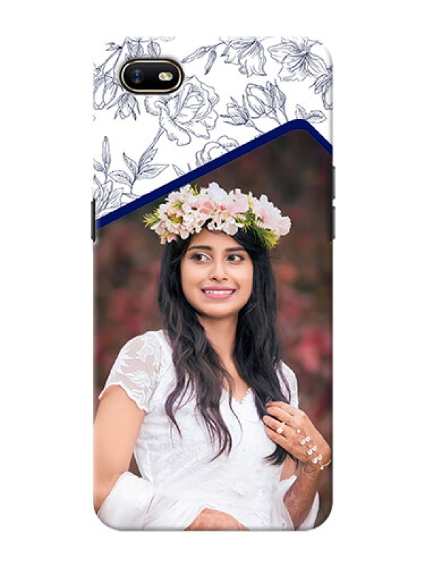 Custom Oppo A1K Phone Cases: Premium Floral Design