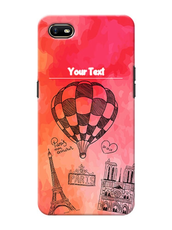 Custom Oppo A1K Personalized Mobile Covers: Paris Theme Design