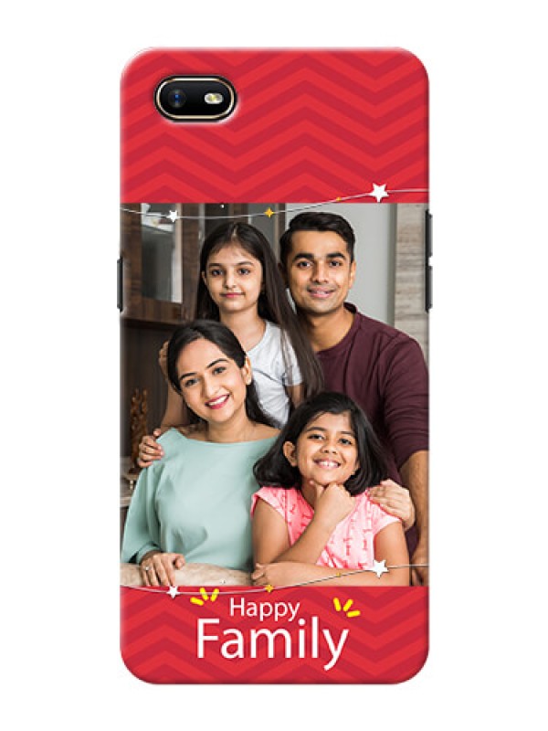 Custom Oppo A1K customized phone cases: Happy Family Design