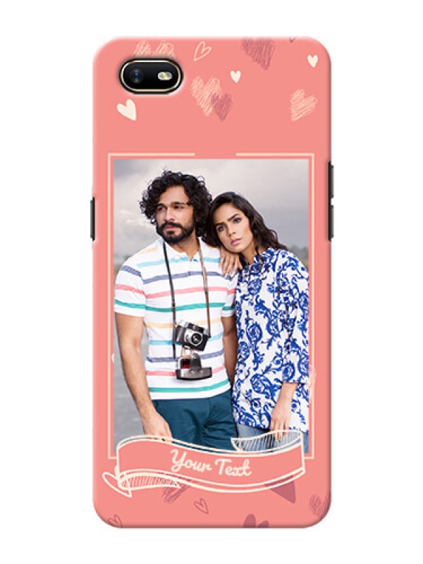 Custom Oppo A1K custom mobile phone cases: love doodle art Design