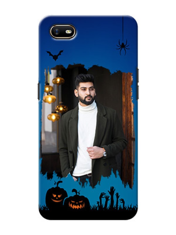 Custom Oppo A1K mobile cases online with pro Halloween design 