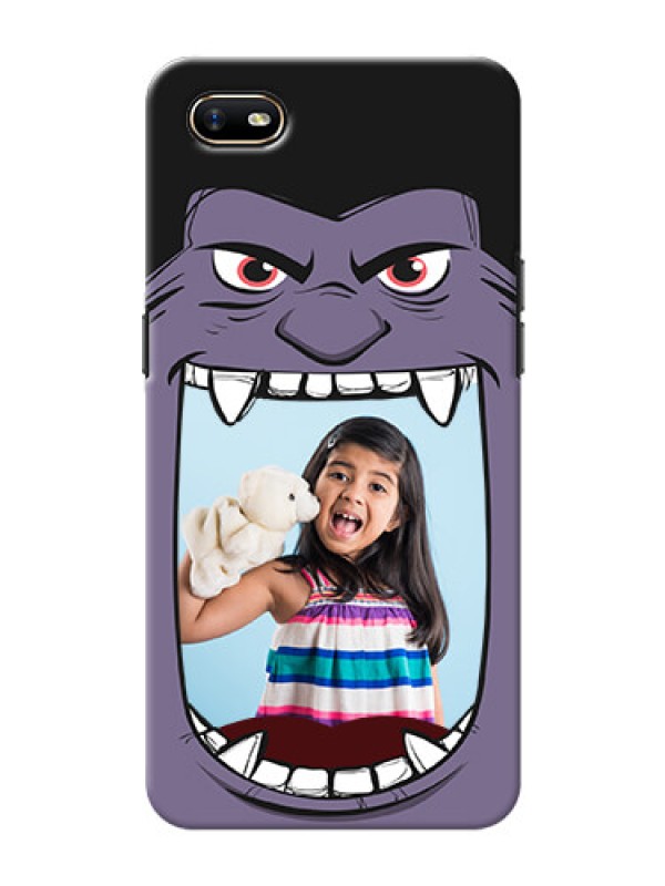 Custom Oppo A1K Personalised Phone Covers: Angry Monster Design