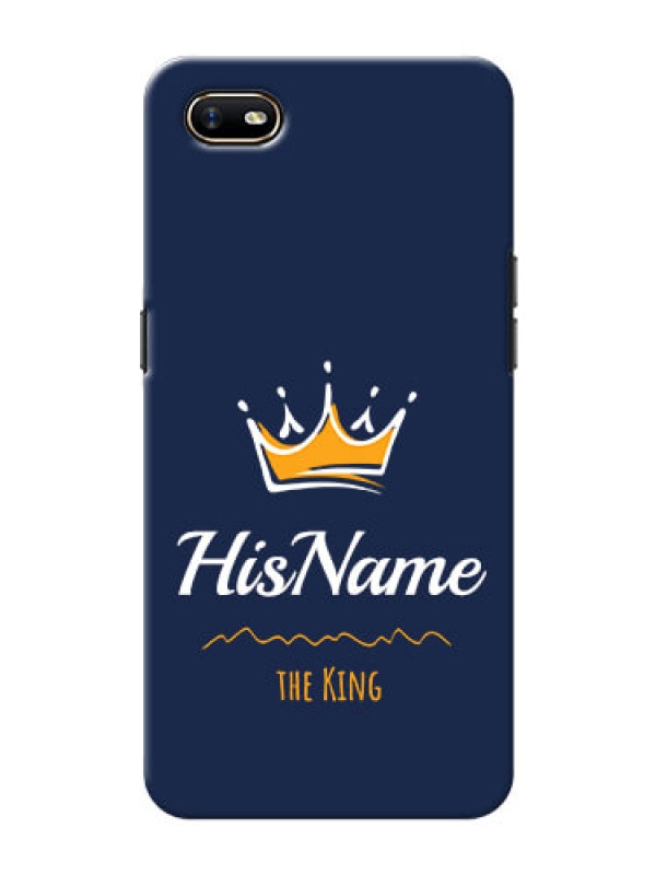 Custom Oppo A1K King Phone Case with Name