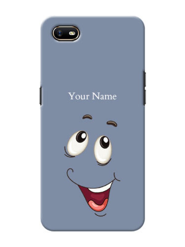 Custom Oppo A1K Phone Back Covers: Laughing Cartoon Face Design
