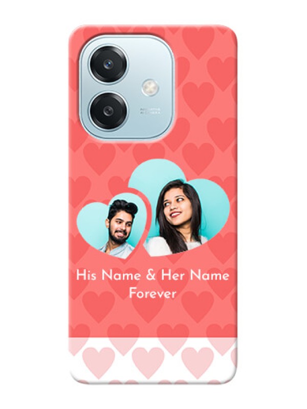 Custom Oppo A3 5G personalized phone covers: Couple Pic Upload Design