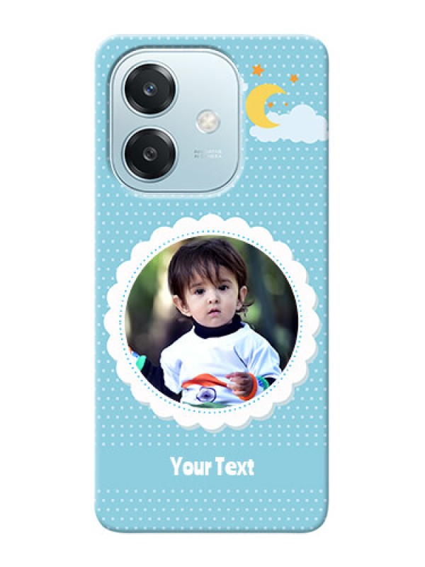 Custom Oppo A3 5G mobile cases online: violet Pattern Design