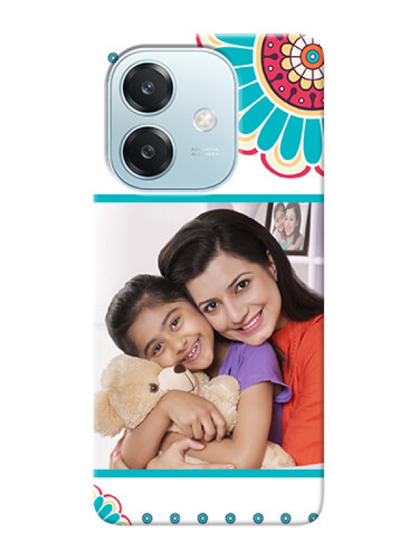 Custom Oppo A3 5G custom mobile phone cases: Flower Design