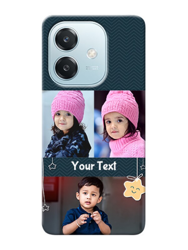 Custom Oppo A3 5G Mobile Back Covers Online: Hanging Stars Design