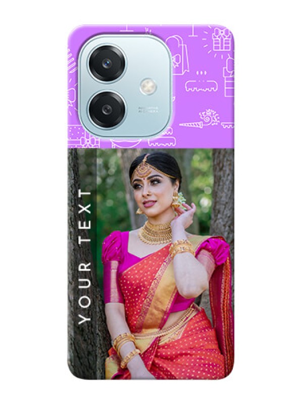 Custom Oppo A3 5G Personalized Phone Cases: Birthday Icons Design