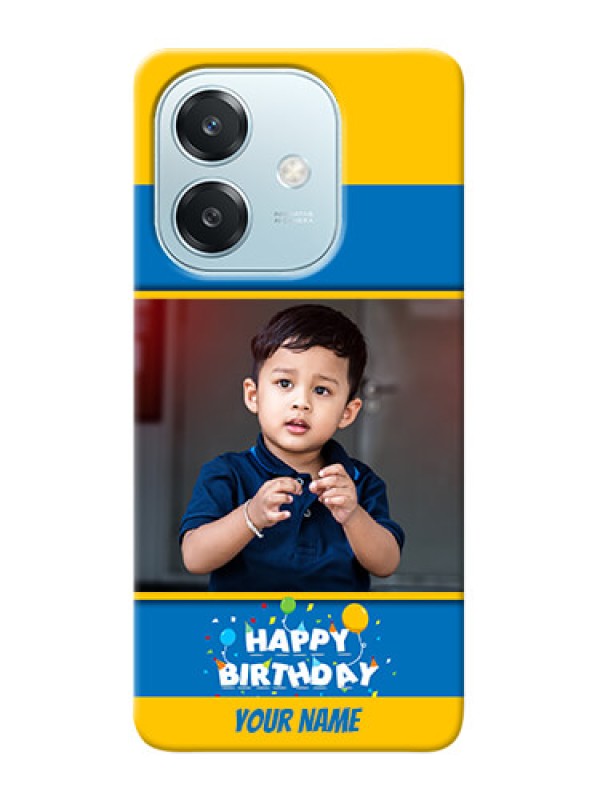 Custom Oppo A3 5G Mobile Back Covers Online: Birthday Wishes Design
