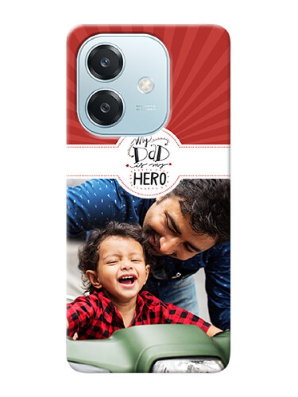 Custom Oppo A3 5G custom mobile phone cases: My Dad Hero Design