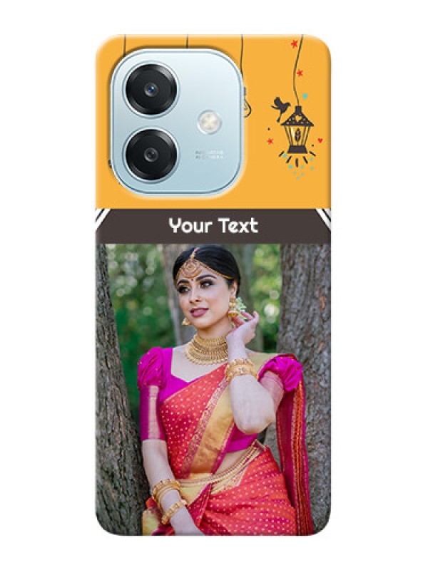 Custom Oppo A3 5G custom back covers with Family Picture and Icons