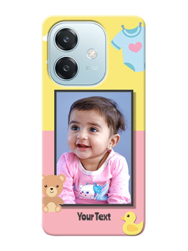 Custom Oppo A3 5G Back Covers: Kids 2 Color Design