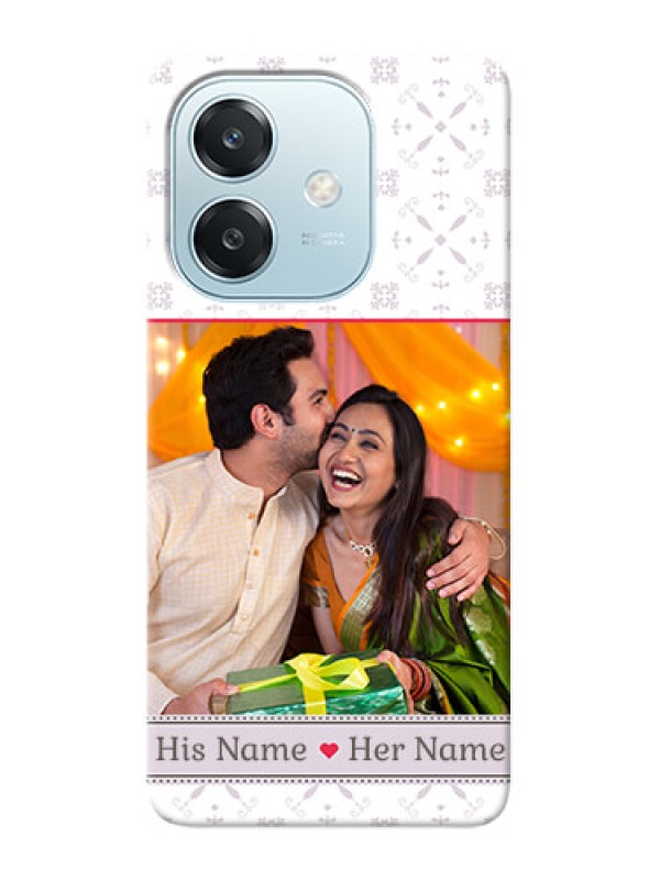 Custom Oppo A3 5G Phone Cases with Photo and Ethnic Design