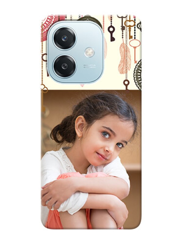 Custom Oppo A3 5G Phone Back Covers: Boho Style Design