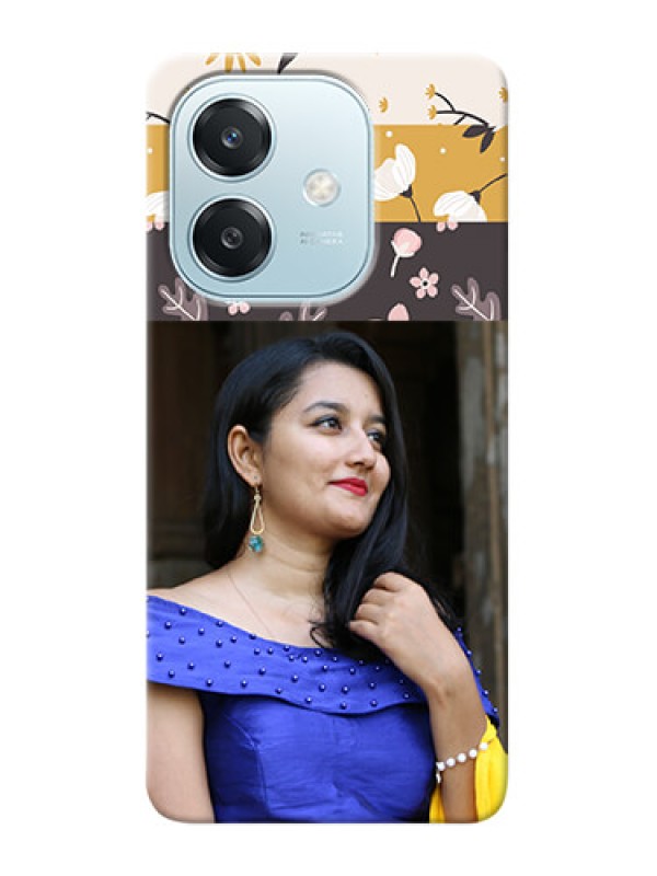 Custom Oppo A3 5G mobile cases online: Stylish Floral Design