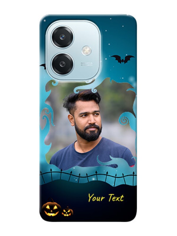 Custom Oppo A3 5G Personalised Phone Cases: Halloween frame design