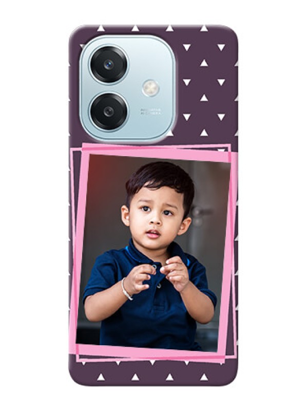 Custom Oppo A3 5G Phone Cases: Triangle Pattern Dotted Design