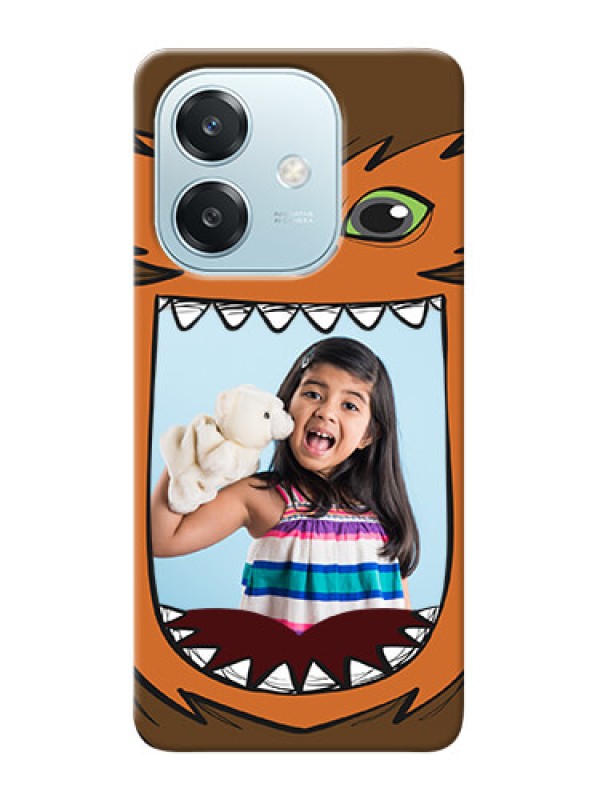 Custom Oppo A3 5G Phone Covers: Owl Monster Back Case Design