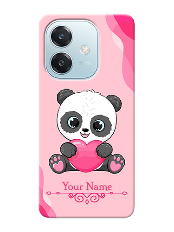 Custom Oppo A3 5G Custom Mobile Case with Cute Panda Design