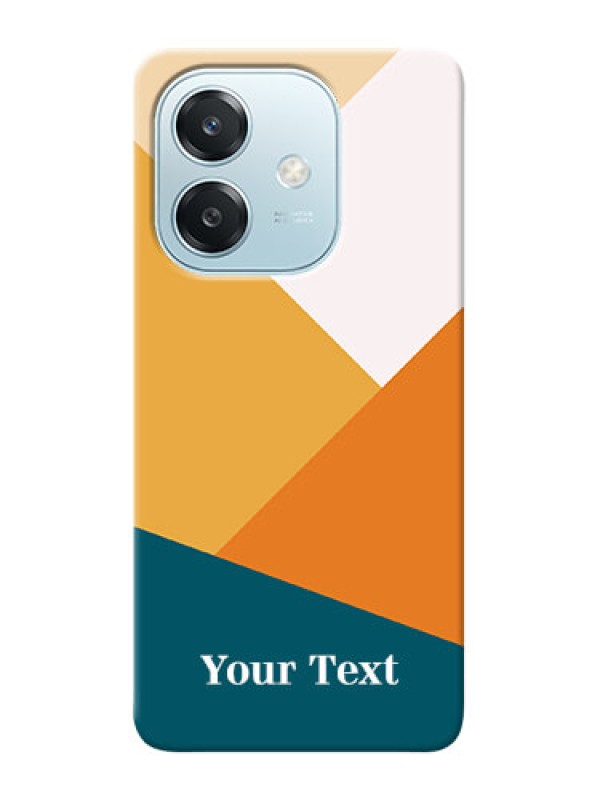 Custom Oppo A3 5G Personalized Phone Case with Stacked Multicolour Design