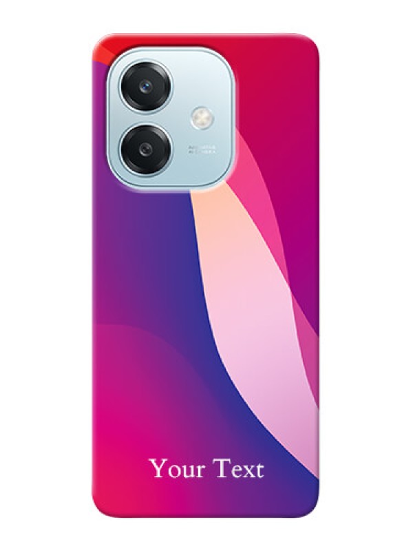 Custom Oppo A3 5G Personalized Phone Case with Digital abstract Overlap Design