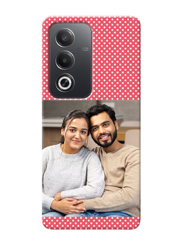 Custom Oppo A3 Pro 5G Custom Mobile Case with White Dotted Design
