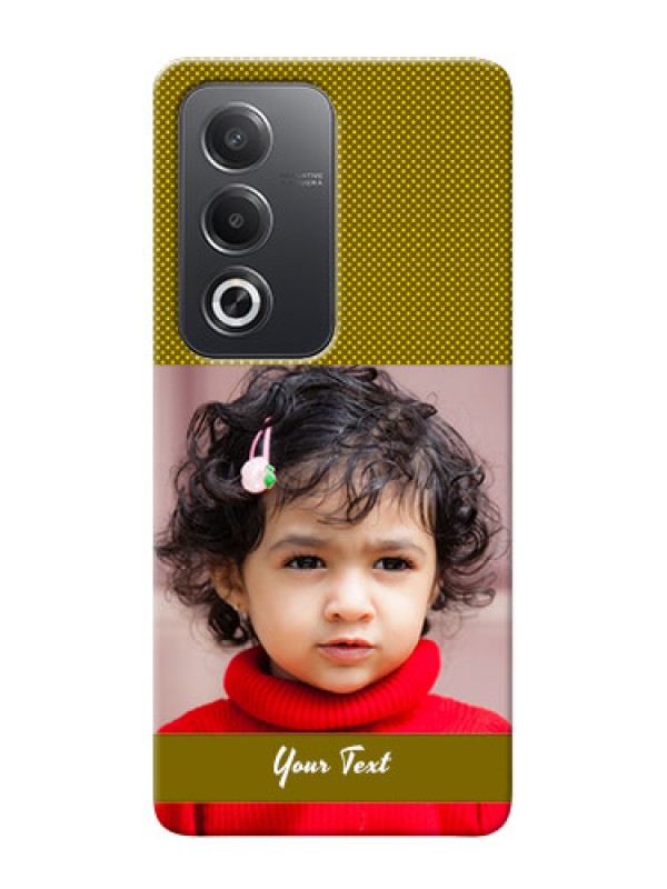 Custom Oppo A3 Pro 5G custom mobile back covers: Simple Green Color Design