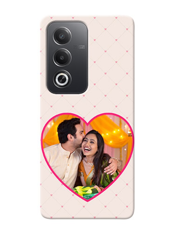 Custom Oppo A3 Pro 5G Personalized Mobile Covers: Heart Shape Design
